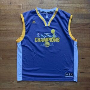 Adidas Golden‎ State Warriors Jersey NBA Finals Champions Curry 30 XXL